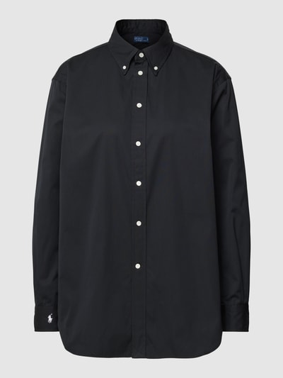 Polo Ralph Lauren Bluzka koszulowa z kołnierzykiem typu button down Czarny 2