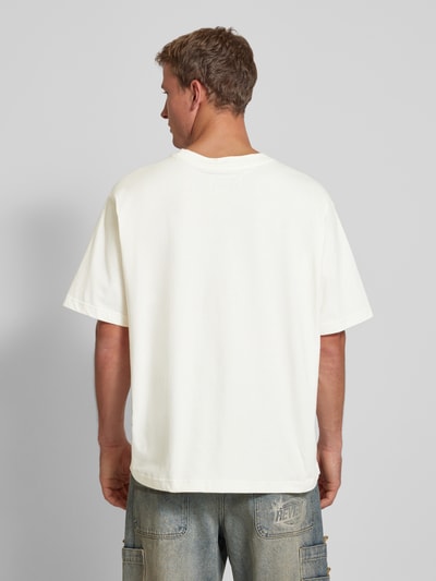 Low Lights Studios T-Shirt mit Label-Print Offwhite 5