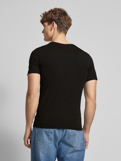 REVIEW T-Shirt mit Label-Print Black 5