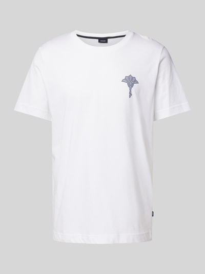 JOOP! Collection T-Shirt mit Motiv-Print Modell 'Brisko' Weiss 2