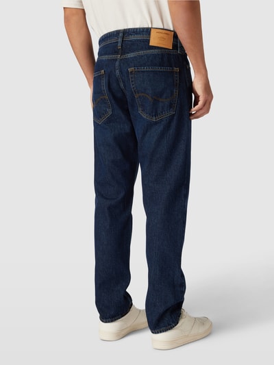 Jack & Jones Jeansy o kroju relaxed fit z 5 kieszeniami model ‘CHRIS’ Jeansowy niebieski 5