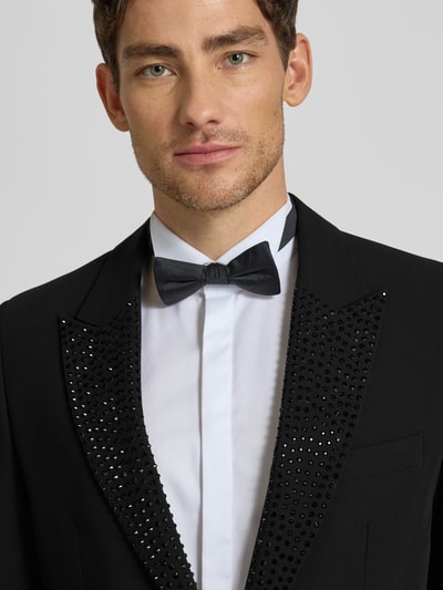 Antony Morato Slim Fit Sakko mit Ziersteinbesatz Modell 'VIVIENNE' BLACK 3
