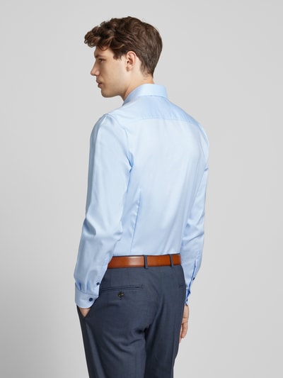 OLYMP Level Five Slim Fit Business-Hemd mit Knopfleiste Bleu 5