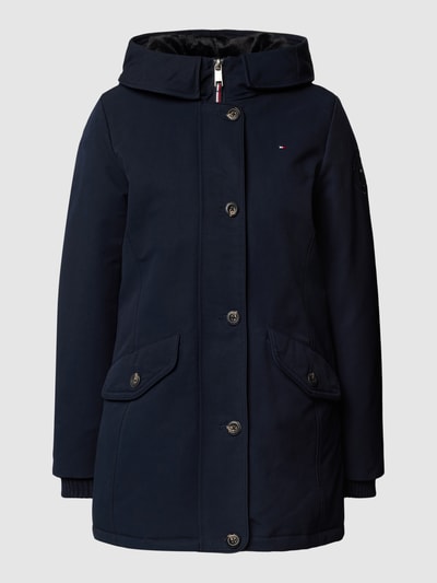 Tommy Hilfiger Jack met labelpatch, model 'SORONA' Marineblauw - 2