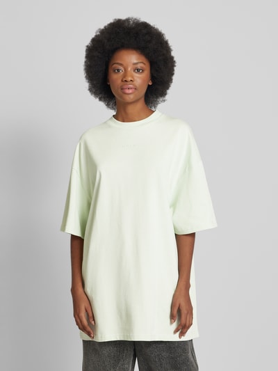 Karo Kauer Oversized T-shirt met ronde hals Mintgroen - 4