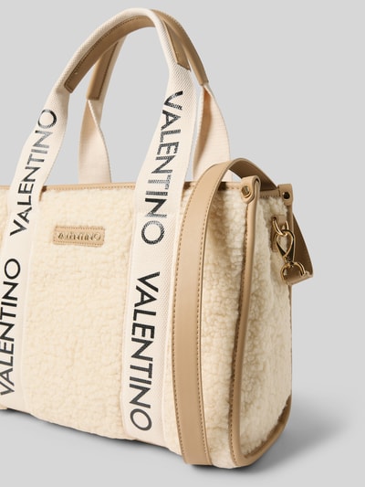VALENTINO BAGS Torebka z futerka Beżowy 2