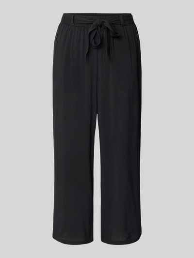 Soyaconcept Culotte van viscose met strikceintuur Zwart - 2