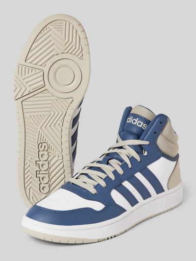 ADIDAS SPORTSWEAR Sneaker mit Label-Print Modell 'HOOPS 3.0 MID' Weiss 4