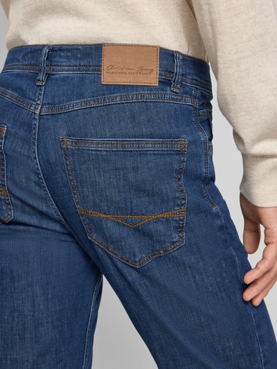 Christian Berg Men Regular Fit Jeans mit 5-Pocket-Design Ocean 3