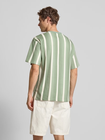 KARL KANI T-shirt met labelprint Groen - 5