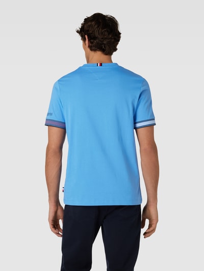 Tommy Hilfiger T-Shirt mit Logo-Stitching Aqua 5