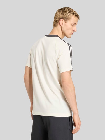 adidas Originals Regular Fit T-Shirt aus Baumwoll-Mix mit DFB-Applikation Offwhite 5