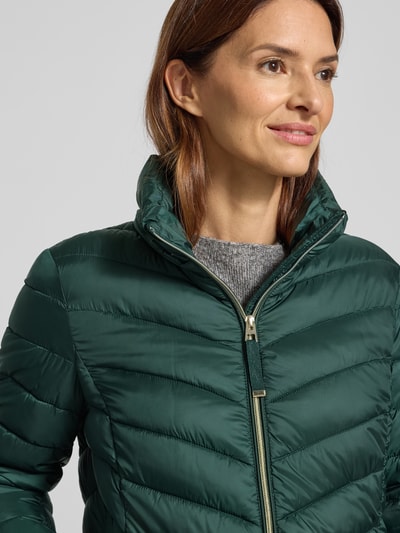 Christian Berg Woman Selection Steppmantel mit Kapuze Dunkelgruen 3