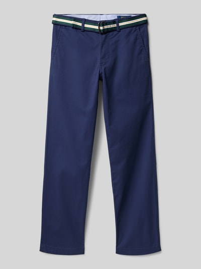 Polo Ralph Lauren Teens Stoffhose mit französischen Eingrifftaschen Marine 1