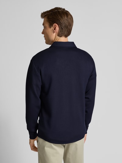 SELECTED HOMME Regular Fit Sweatjacke aus Viskose-Mix Modell 'EMANUEL' Dunkelblau 5