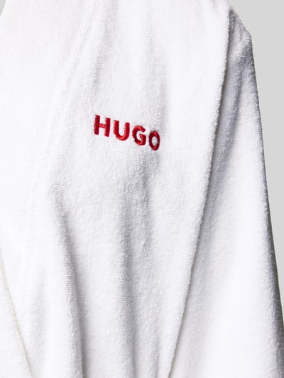 HUGO Regular fit badjas van puur katoen, model TERRY GROWN' Wit - 2