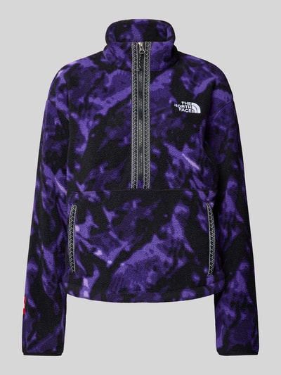 The North Face Fleecepullover met labelpatch Paars - 2