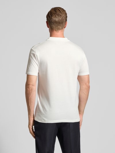Strellson Regular Fit Poloshirt aus reiner Baumwolle Weiss 5