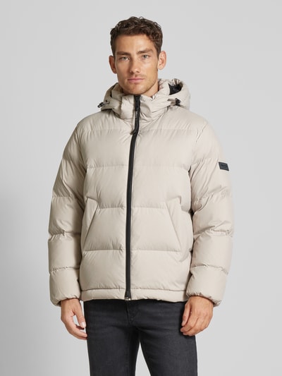 Marc O'Polo Regular Fit Daunenjacke mit abnehmbarer Kapuze Beige 4