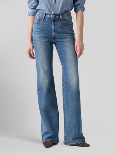Levi's® 300 Bootcut-Jeans aus Baumwoll-Mix Blau 4