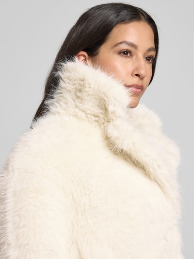 GUIDO MARIA KRETSCHMER WOMAN Cropped Jacke aus Kunstfell Modell 'Daria' Offwhite 3