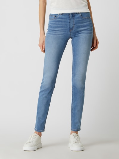 Marc O'Polo Skinny Fit Jeans mit Stretch-Anteil Modell 'Skara' Jeansblau 4