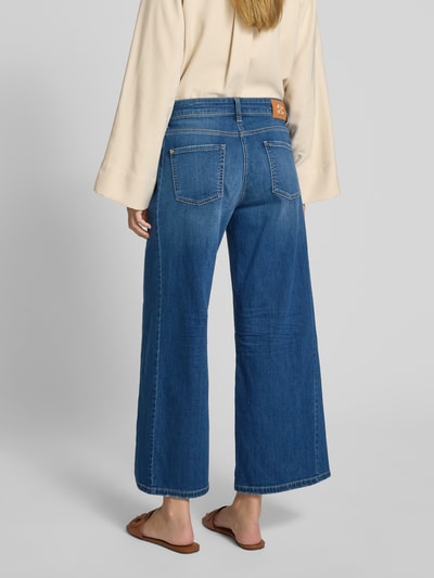 Cambio Cropped Jeans mit weitem Bein Blau 5
