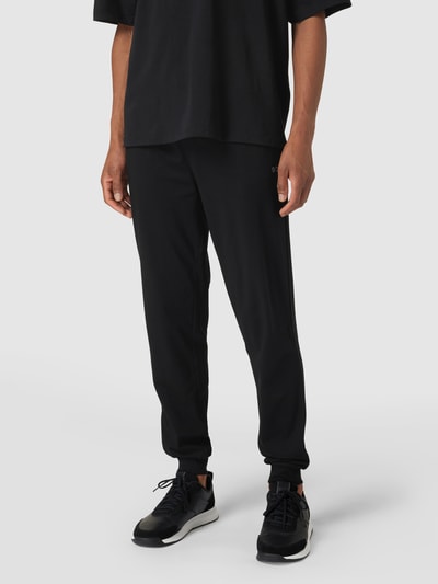 BOSS Sweatpants mit Label-Stitching Modell 'Mix&Match Pants' Black 4