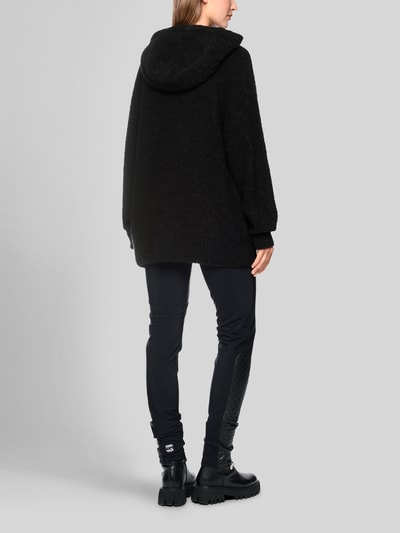 Marc Cain Loose fit pullover van mix van alpaca en wol Zwart - 5