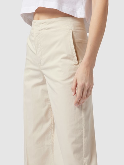 Drykorn Stoffen broek met persplooien, model 'Bonnet' Offwhite - 3