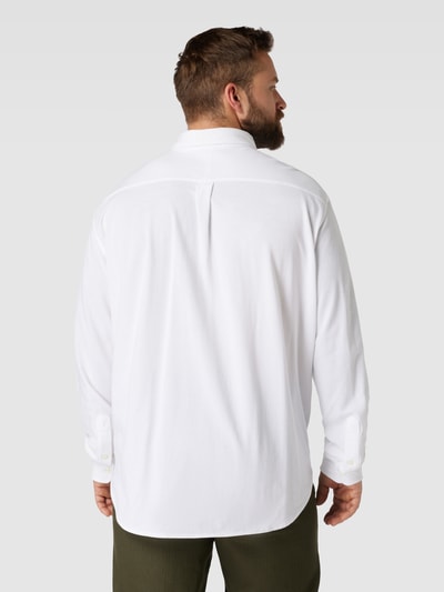 Polo Ralph Lauren Big & Tall PLUS SIZE Freizeithemd mit Button-Down-Kragen Weiss 5