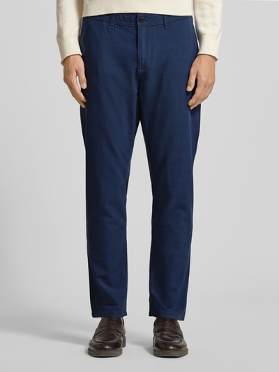 MCNEAL Stoffen broek met Franse steekzakken Marineblauw - 4