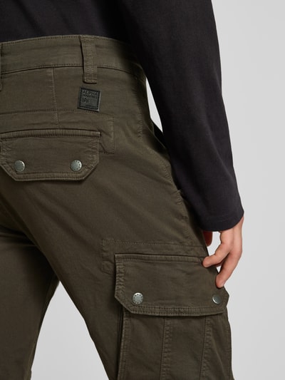 Alpha Industries Cargohose mit Gesäßtaschen Modell 'COMBAT PANT' Dunkelgrau 3