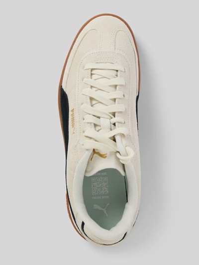 PUMA Sneakers van leer met rubberzool, model 'PUMA Club II' Lichtgrijs - 3