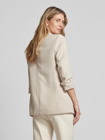 Vero Moda Regular Fit Longblazer mit Raffungen Modell 'FRIDA' Beige 5