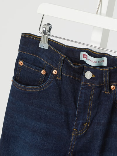 Levi’s® Kids Slim Tapered Jeans mit Stretch-Anteil Modell '512' Jeansblau 2