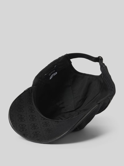 Guess Czapka z daszkiem z wyhaftowanym logo Czarny 2