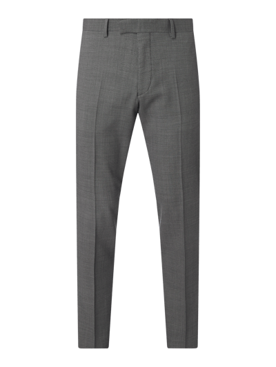 Tiger Of Sweden Slim Fit Anzughose mit Stretch-Anteil Modell 'Tordon' Mittelgrau 1