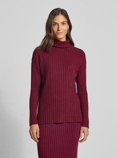 Soyaconcept Rollkragenpullover mit Rollkragen Modell 'KANITA' Bordeaux 4