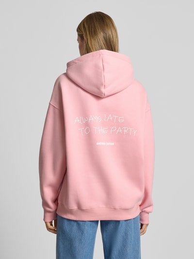 ANOTHER COTTON LAB Oversized Hoodie mit Kapuze Rosa 5