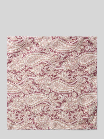 Verugia Zijden pochet met paisleymotief Rosé - 2