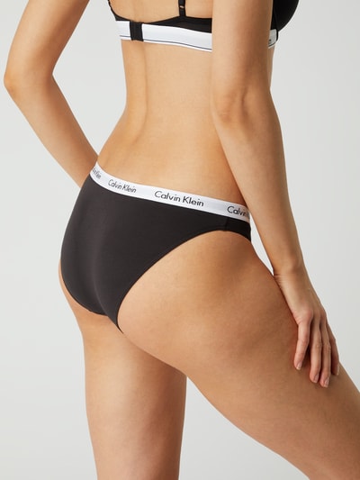 Calvin Klein Underwear Figi z paskiem z logo  Czarny 5