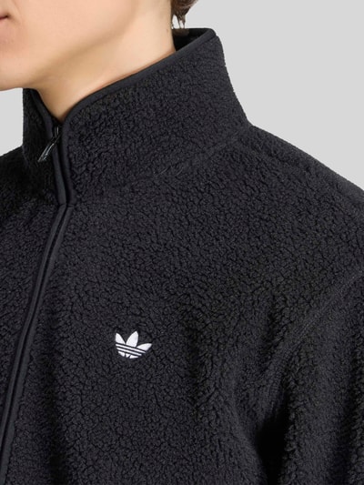 adidas Originals Teddyjacke mit Logo-Stitching Black 3