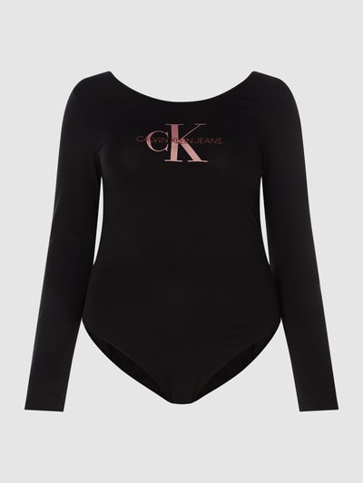 CK Jeans Plus Body PLUS SIZE z logo  Czarny 1