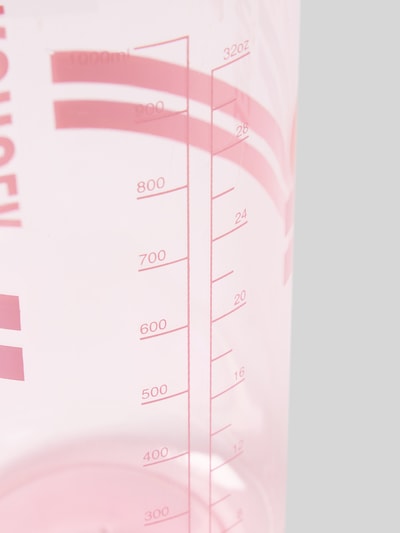 Stronger Trinkflasche mit Label-Print Modell 'Clear Watter' Rosa 3