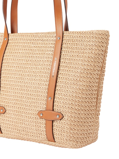 Tom Tailor Shopper aus Bast Sand 2