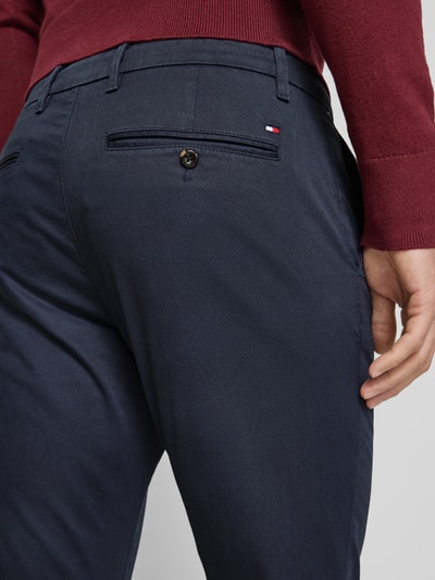 Tommy Hilfiger Slim Fit Chino mit Knopf- und Reißverschluss Modell 'BLEECKER' Marine 3