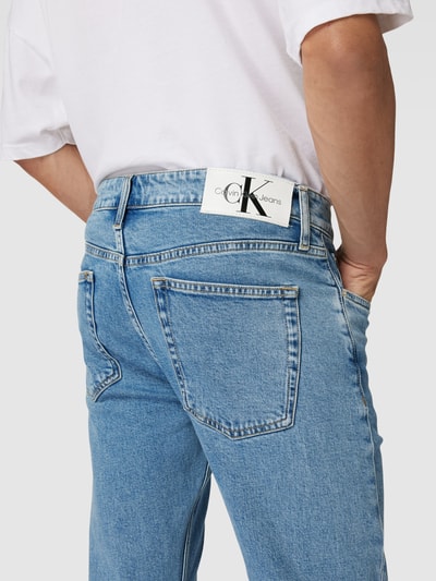 Calvin Klein Jeans Jeansy o kroju slim fit z 5 kieszeniami Jeansowy niebieski 3