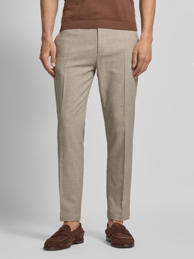 Cinque Stoffhose mit Eingrifftaschen und Bügelfalten Sand 4