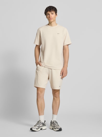 G-Star RAW Regular Fit T-Shirt mit Strukturmuster Offwhite 1